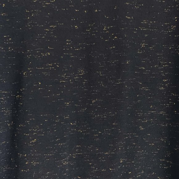 Who What Wear Black t-shirt with gold flecks - Picture 5 of 6